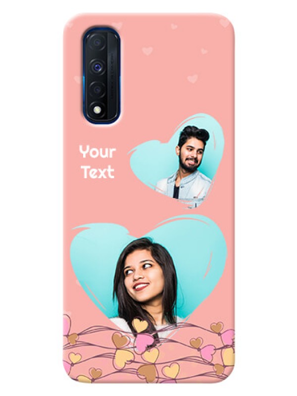 Custom Narzo 30 4G customized phone cases: Love Doodle Design