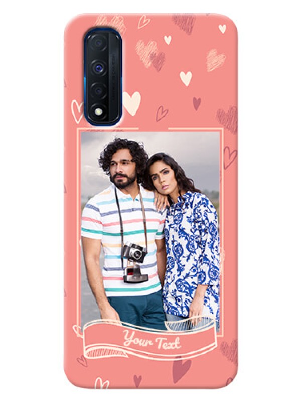 Custom Narzo 30 4G custom mobile phone cases: love doodle art Design