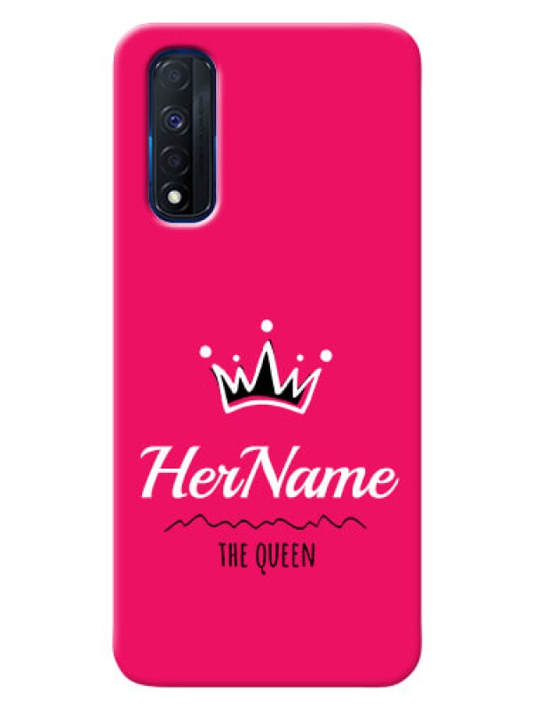Custom Narzo 30 4G Queen Phone Case with Name