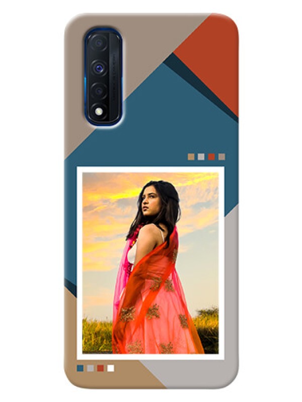 Custom Realme Narzo 30 4G Mobile Back Covers: Retro color pallet Design