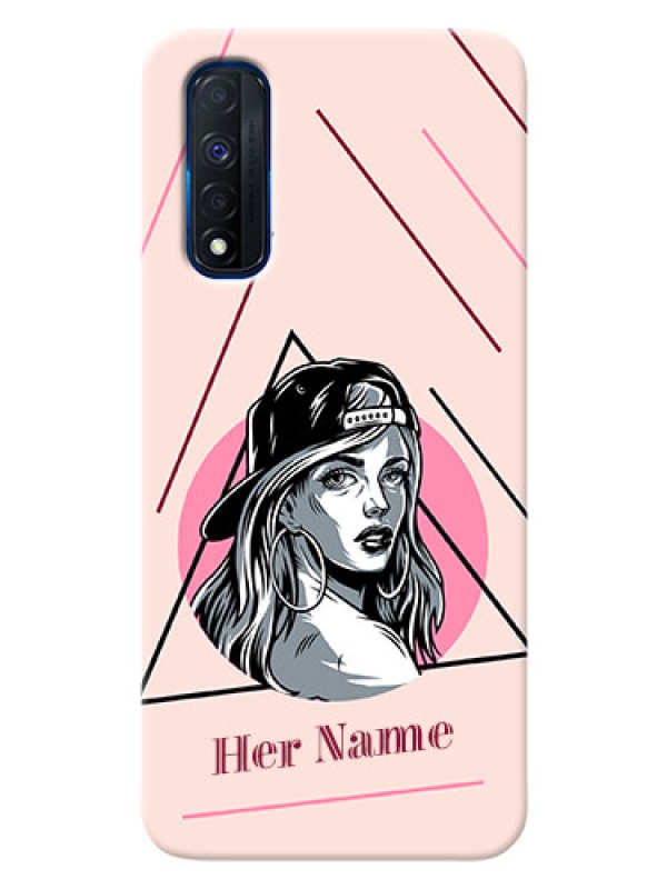 Custom Realme Narzo 30 4G Custom Phone Cases: Rockstar Girl Design