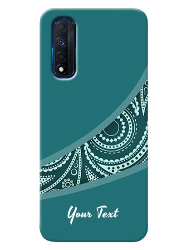 Custom Realme Narzo 30 4G Custom Phone Covers: semi visible floral Design