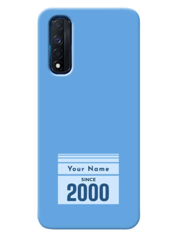 Custom Realme Narzo 30 4G Mobile Back Covers: Custom Year of birth Design