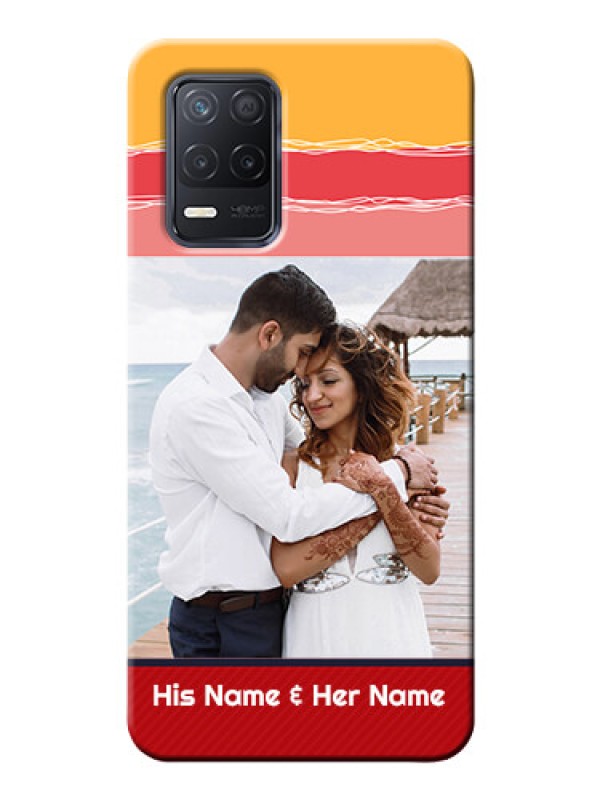 Custom Narzo 30 5G custom mobile phone covers: Colorful Case Design