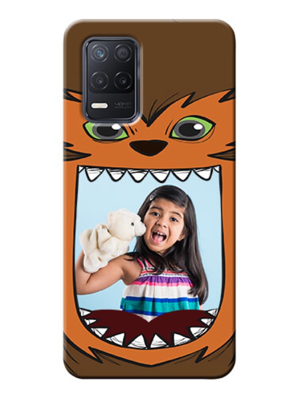 Custom Narzo 30 5G Phone Covers: Owl Monster Back Case Design