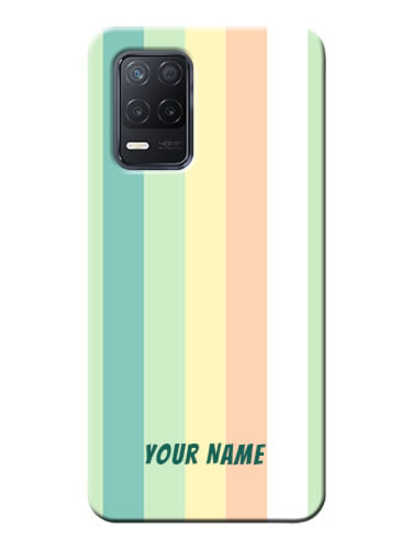 Custom Realme Narzo 30 5G Back Covers: Multi-colour Stripes Design