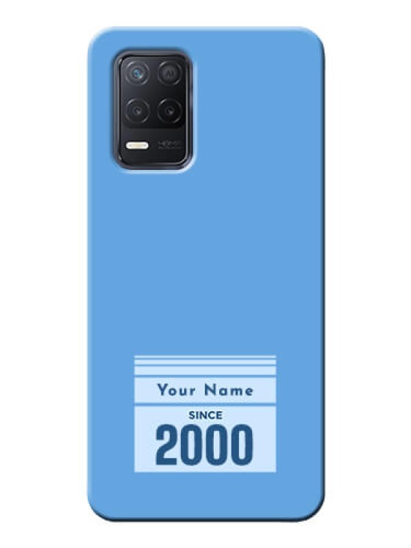 Custom Realme Narzo 30 5G Mobile Back Covers: Custom Year of birth Design