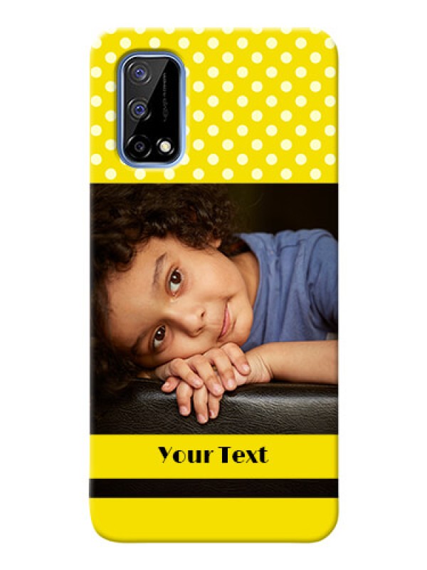 Custom Narzo 30 Pro 5G Custom Mobile Covers: Bright Yellow Case Design