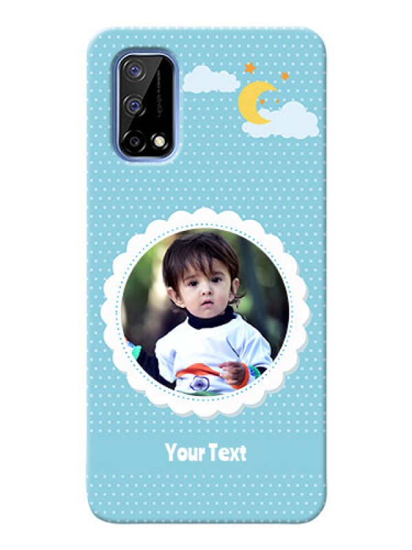 Custom Narzo 30 Pro 5G mobile cases online: violet Pattern Design