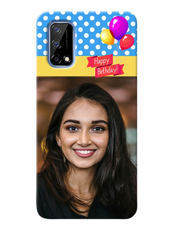 Custom Narzo 30 Pro 5G custom mobile back covers: Happy Birthday Design