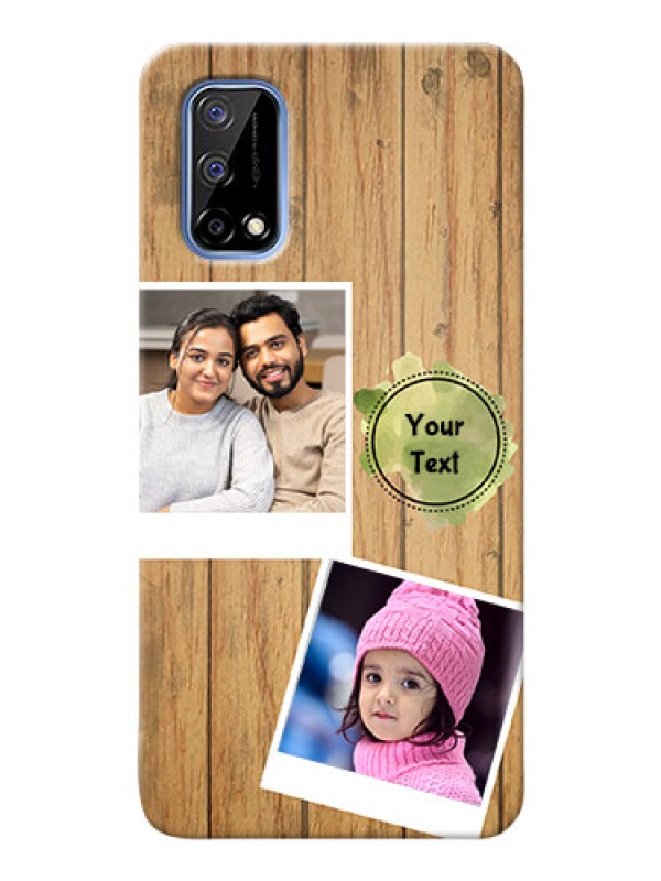 Custom Narzo 30 Pro 5G Custom Mobile Phone Covers: Wooden Texture Design