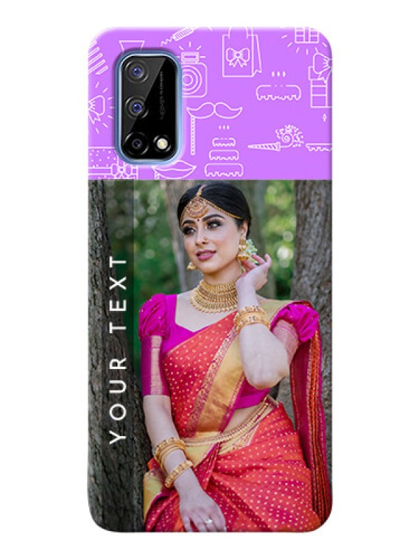 Custom Narzo 30 Pro 5G Personalized Phone Cases: Birthday Icons Design