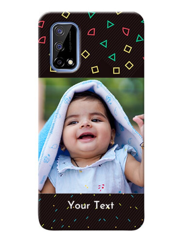 Custom Narzo 30 Pro 5G custom mobile cases with confetti birthday design