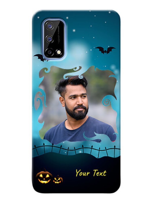 Custom Narzo 30 Pro 5G Personalised Phone Cases: Halloween frame design