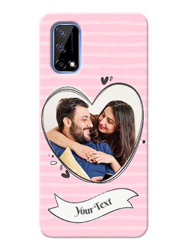 Custom Narzo 30 Pro 5G custom mobile phone covers: Vintage Heart Design