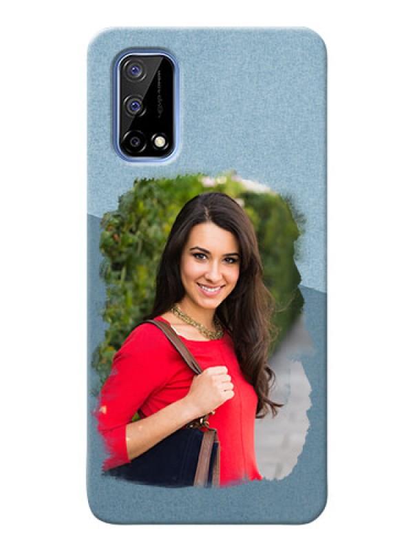 Custom Narzo 30 Pro 5G custom mobile phone covers: Grunge Line Art Design