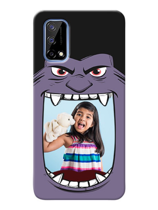 Custom Narzo 30 Pro 5G Personalised Phone Covers: Angry Monster Design