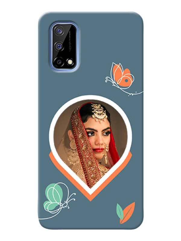 Custom Realme Narzo 30 Pro 5G Custom Mobile Case with Droplet Butterflies Design