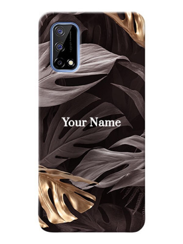 Custom Realme Narzo 30 Pro 5G Mobile Back Covers: Wild Leaves digital paint Design