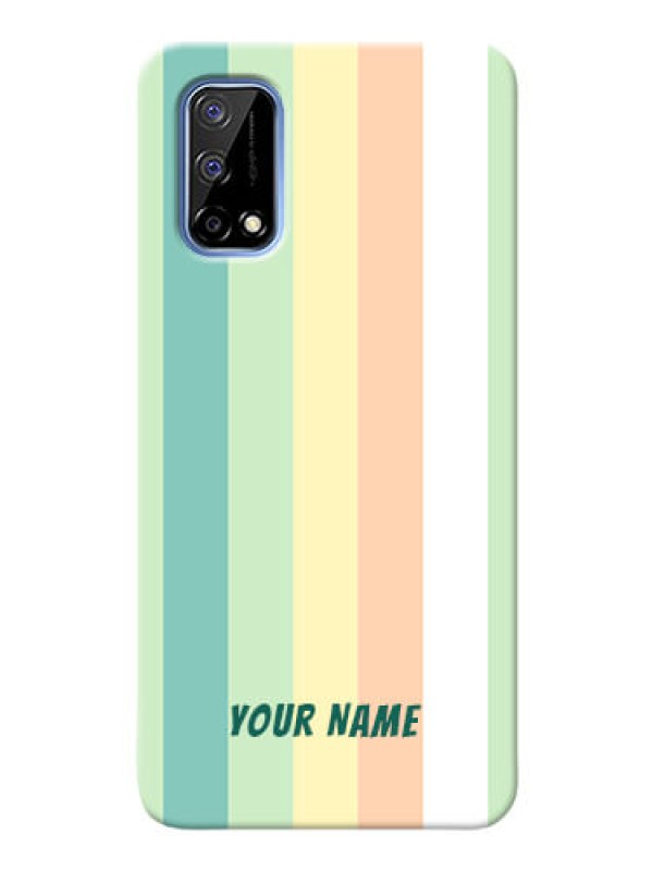 Custom Realme Narzo 30 Pro 5G Back Covers: Multi-colour Stripes Design