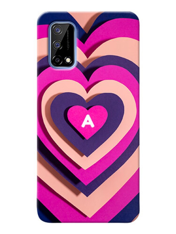 Custom Realme Narzo 30 Pro 5G Custom Mobile Case with Cute Heart Pattern Design