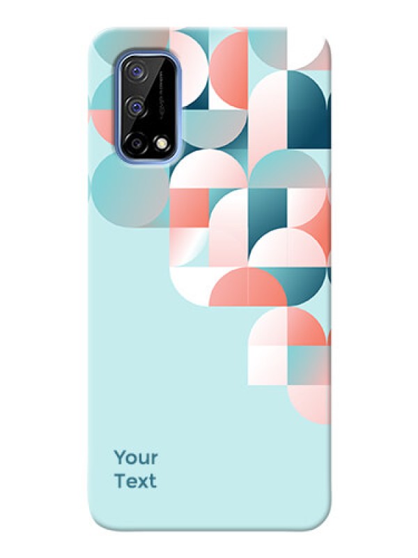 Custom Realme Narzo 30 Pro 5G Back Covers: Stylish Semi-circle Pattern Design