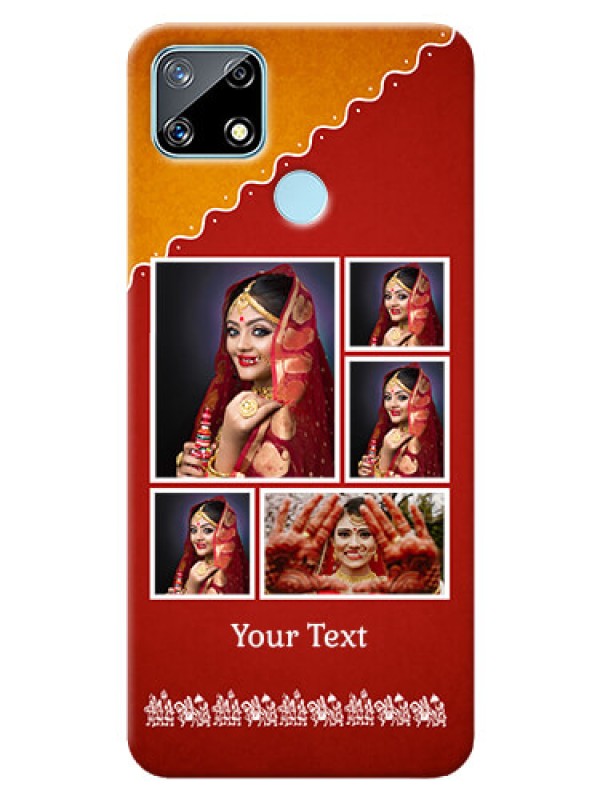 Custom Narzo 30A customized phone cases: Wedding Pic Upload Design