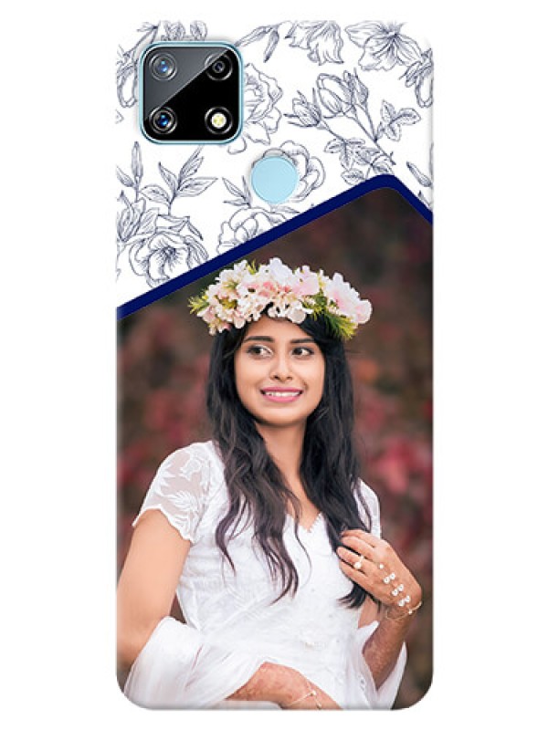 Custom Narzo 30A Phone Cases: Premium Floral Design