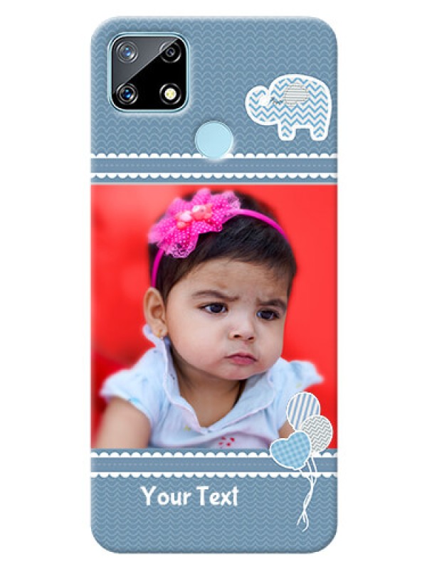 Custom Narzo 30A Custom Phone Covers with Kids Pattern Design