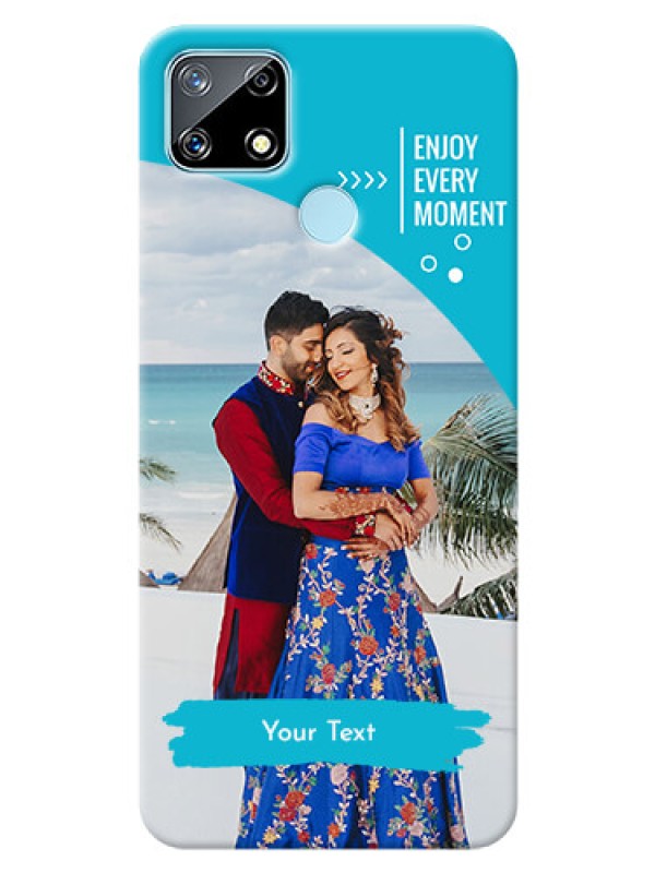 Custom Narzo 30A Personalized Phone Covers: Happy Moment Design