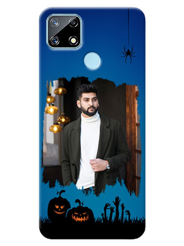 Custom Narzo 30A mobile cases online with pro Halloween design 
