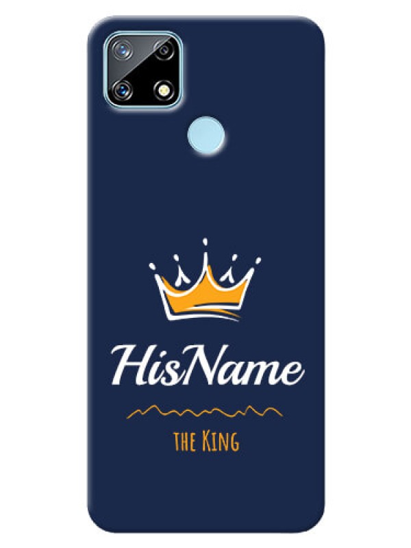 Custom Narzo 30A King Phone Case with Name