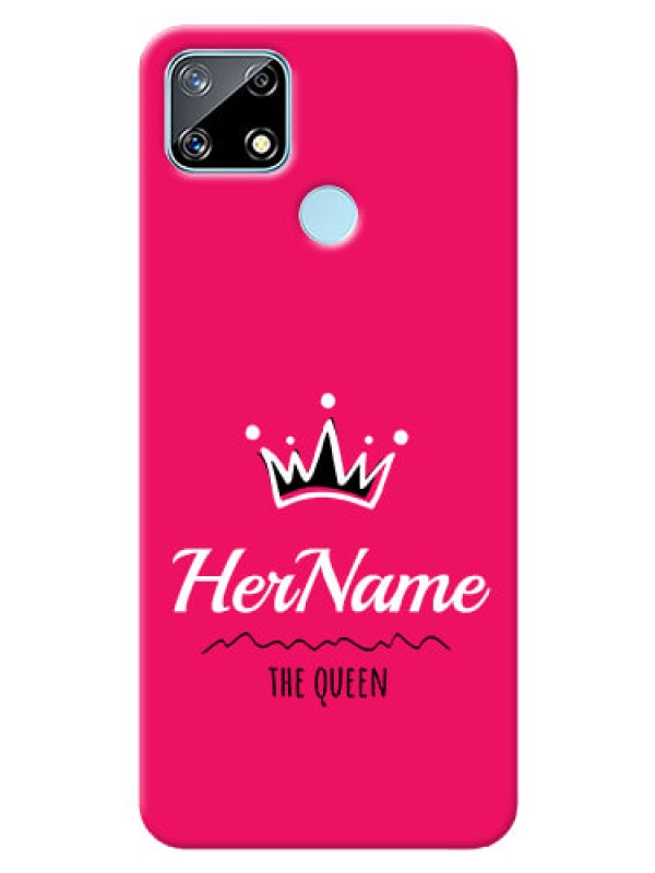Custom Narzo 30A Queen Phone Case with Name