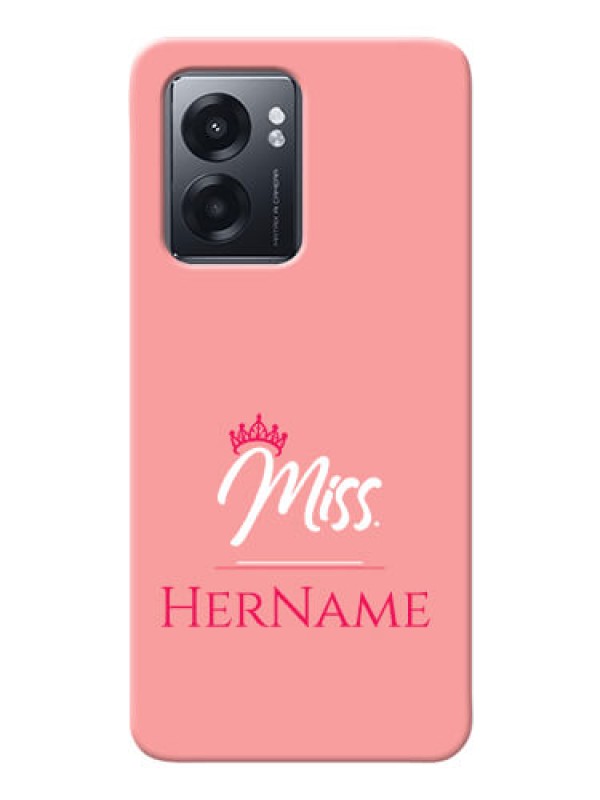 Custom Narzo 50 5G Custom Phone Case Mrs with Name