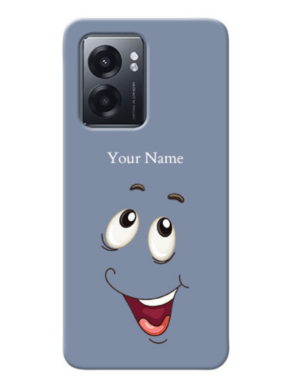 Custom Realme Narzo 50 5G Phone Back Covers: Laughing Cartoon Face Design