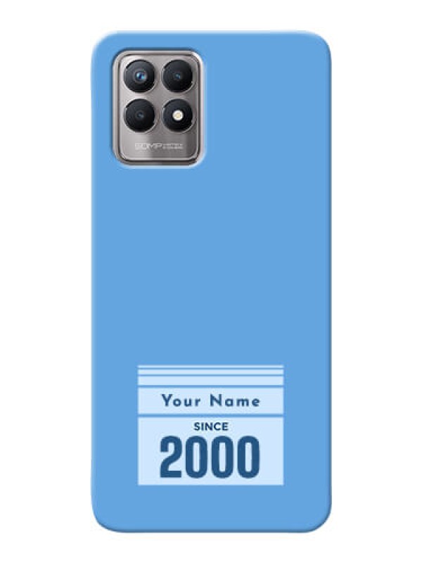 Custom Realme Narzo 50 Mobile Back Covers: Custom Year of birth Design
