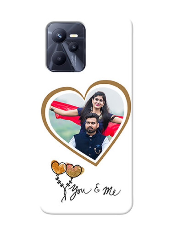 Custom Narzo 50A Prime customized phone cases: You & Me Design