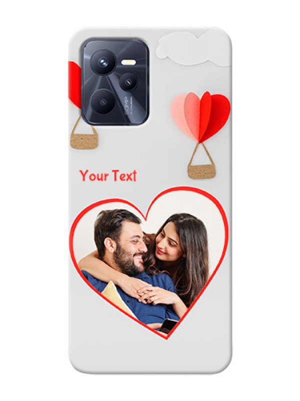 Custom Narzo 50A Prime Phone Covers: Parachute Love Design