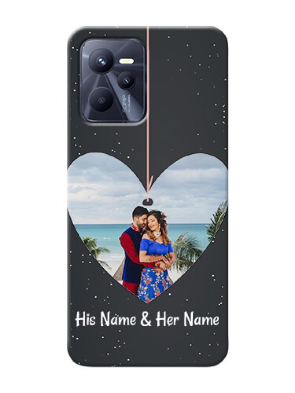 Custom Narzo 50A Prime custom phone cases: Hanging Heart Design