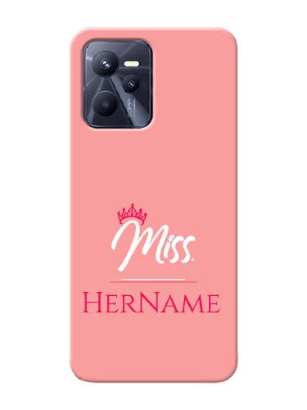 Custom Narzo 50A Prime Custom Phone Case Mrs with Name