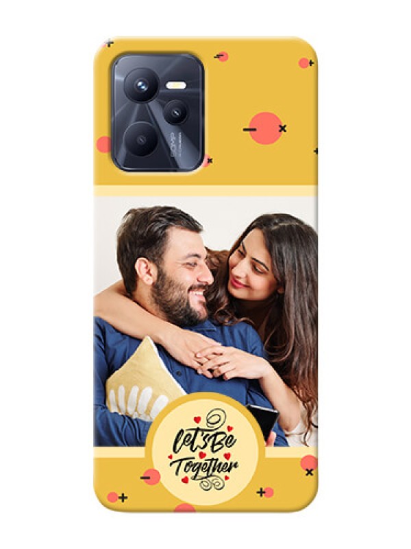 Custom Realme Narzo 50A Prime Back Covers: Lets be Together Design
