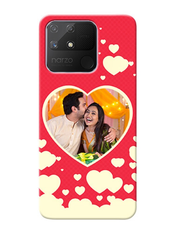 Custom Realme Narzo 50A Phone Cases: Love Symbols Phone Cover Design