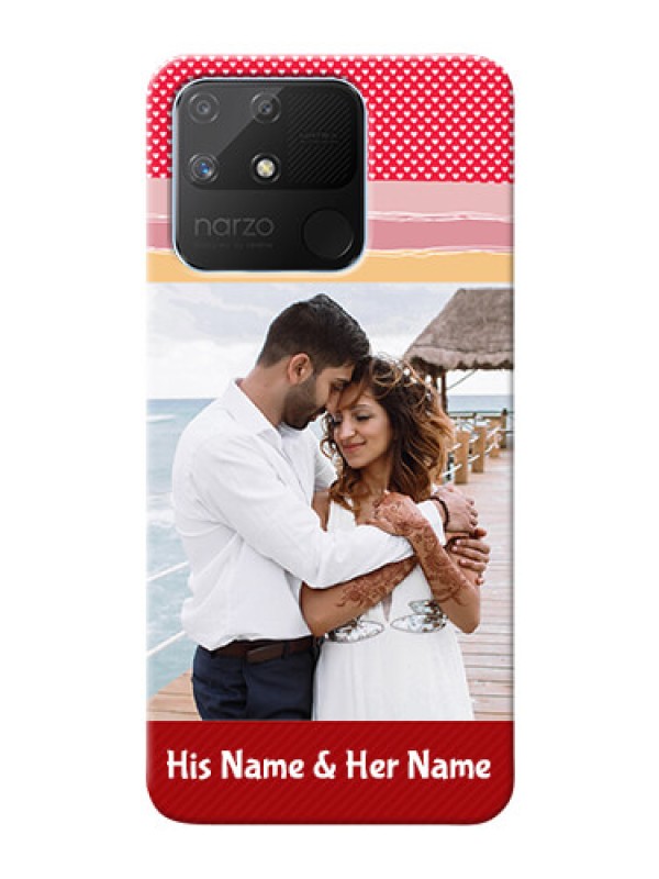 Custom Realme Narzo 50A custom back covers: Premium Case Design