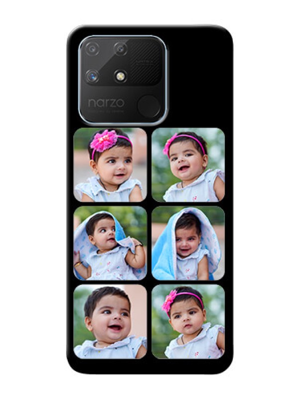Custom Realme Narzo 50A mobile phone cases: Multiple Pictures Design