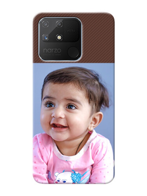 Custom Realme Narzo 50A personalised phone covers: Elegant Case Design