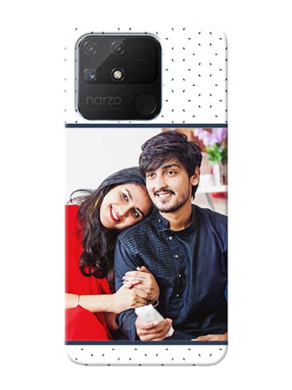 Custom Realme Narzo 50A Personalized Phone Cases: Premium Dot Design