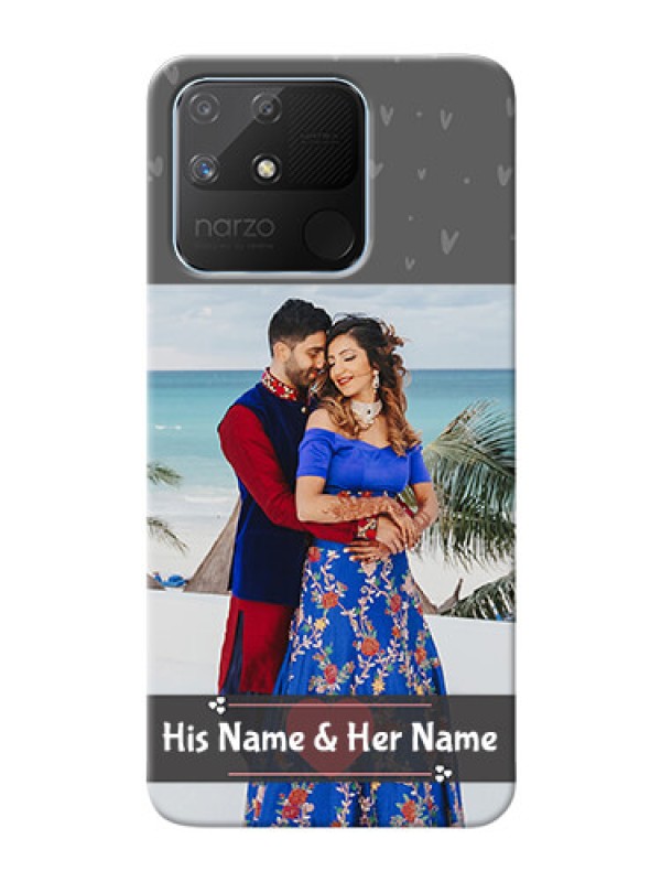 Custom Realme Narzo 50A Mobile Covers: Buy Love Designwith Photo Online