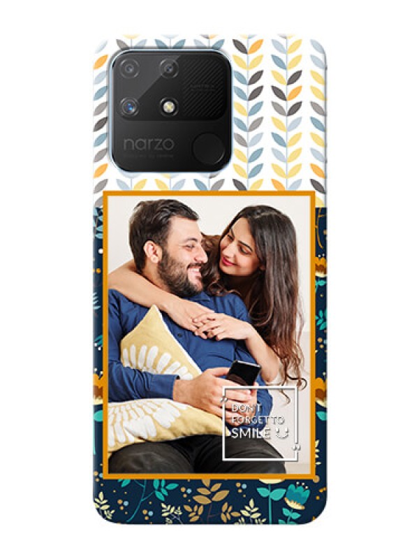 Custom Realme Narzo 50A personalised phone covers: Pattern Design