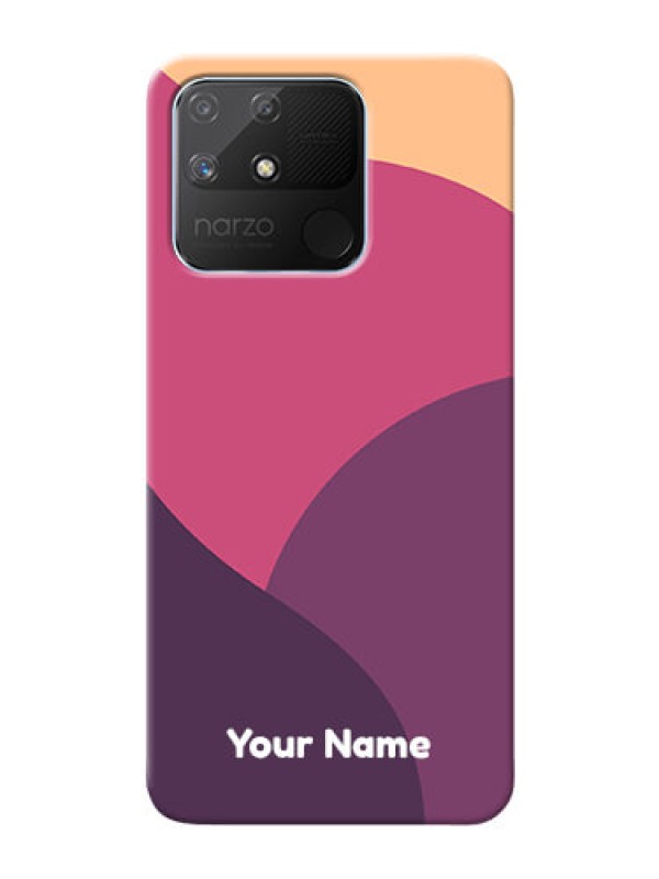 Custom Realme Narzo 50A Custom Phone Covers: Mixed Multi-colour abstract art Design