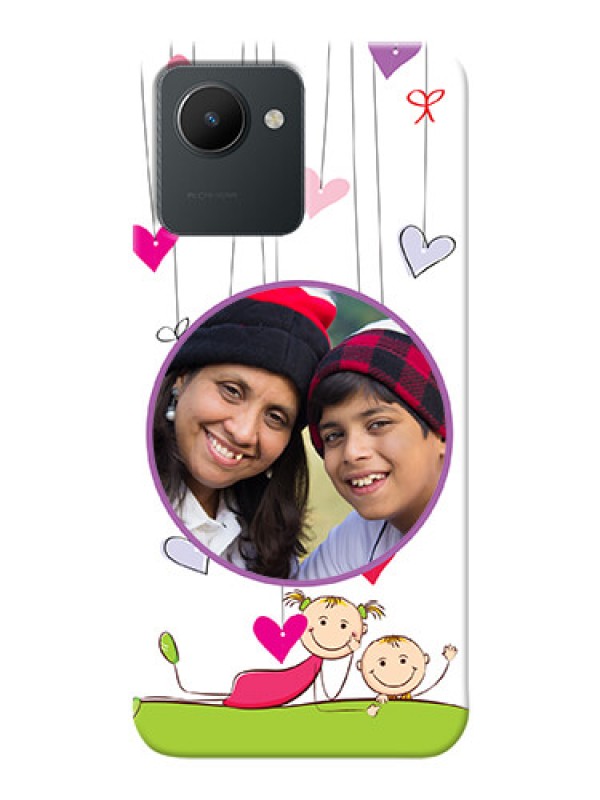 Custom Realme Narzo 50i Prime Mobile Cases: Cute Kids Phone Case Design